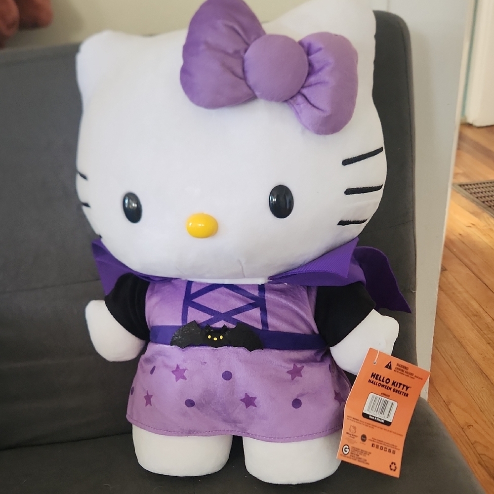 Hello Kitty Halloween Plush Large NWT